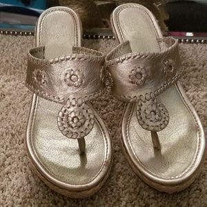 Jack Rogers Platinum Rope wedge sandal
Shoes